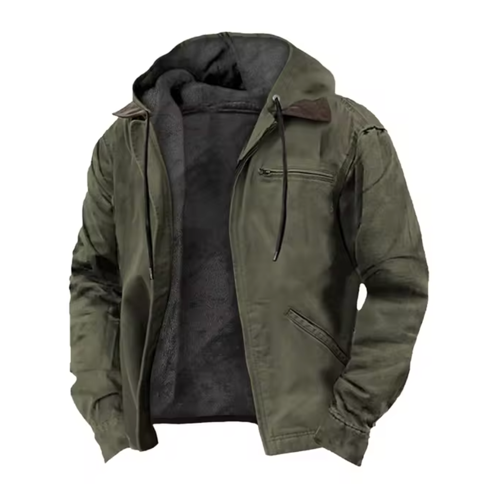Stylish Men's Winter Parka Warm & Elegant