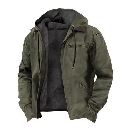 Stylish Men's Winter Parka Warm & Elegant