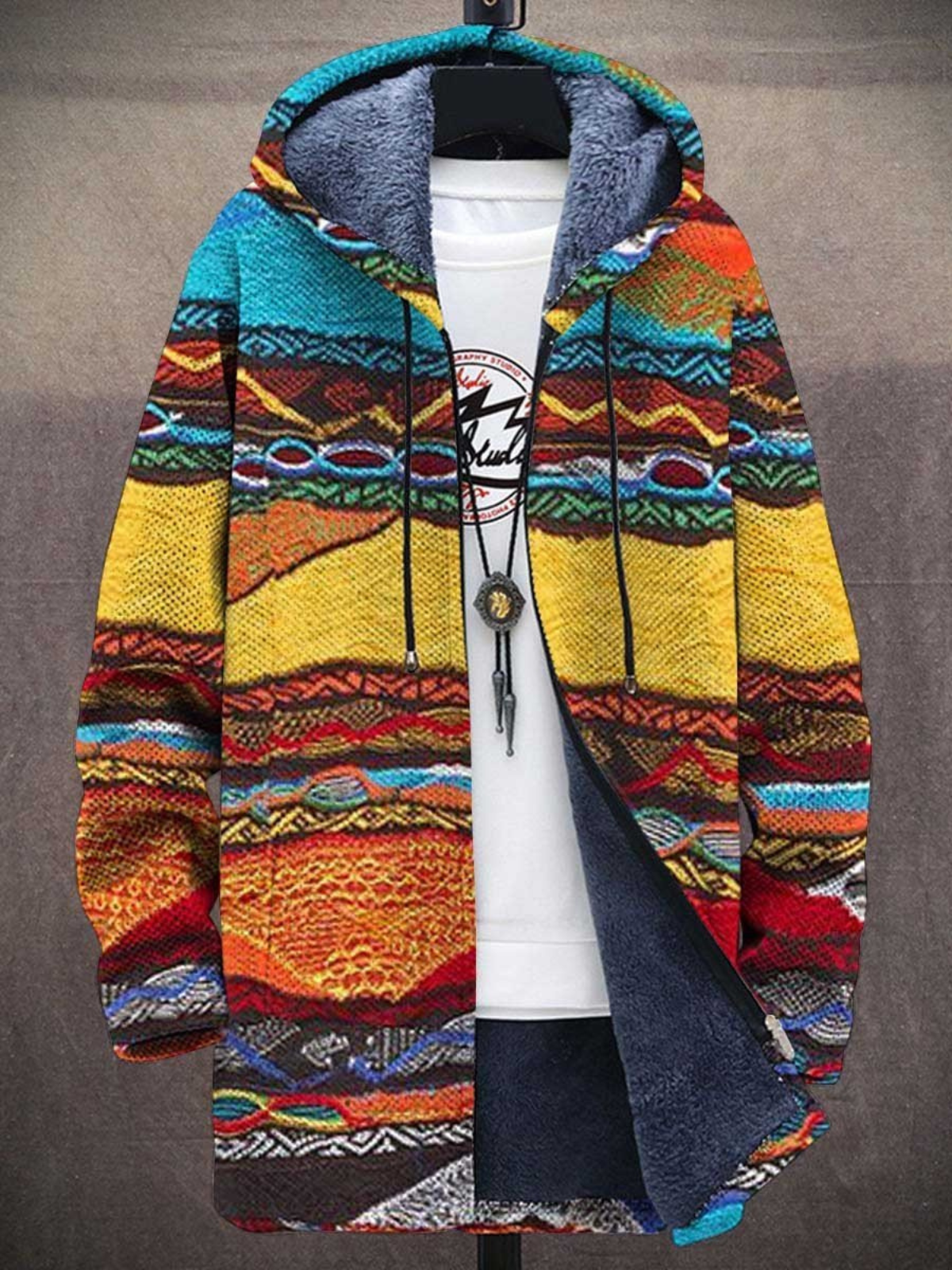 Unique Streetwear Jacket Artistically Printed