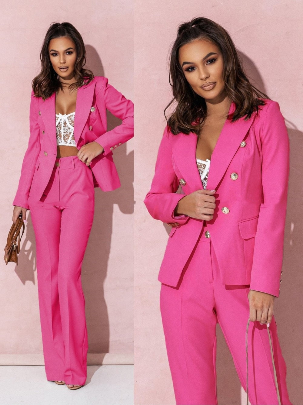 Geschäftskleidung Set Blazer Hose