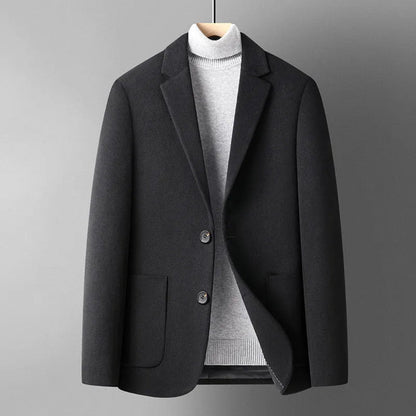 Men's Wool Blazer Elegant Modern