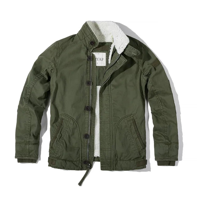 Men's Winter Jacket Camouflage Warm
