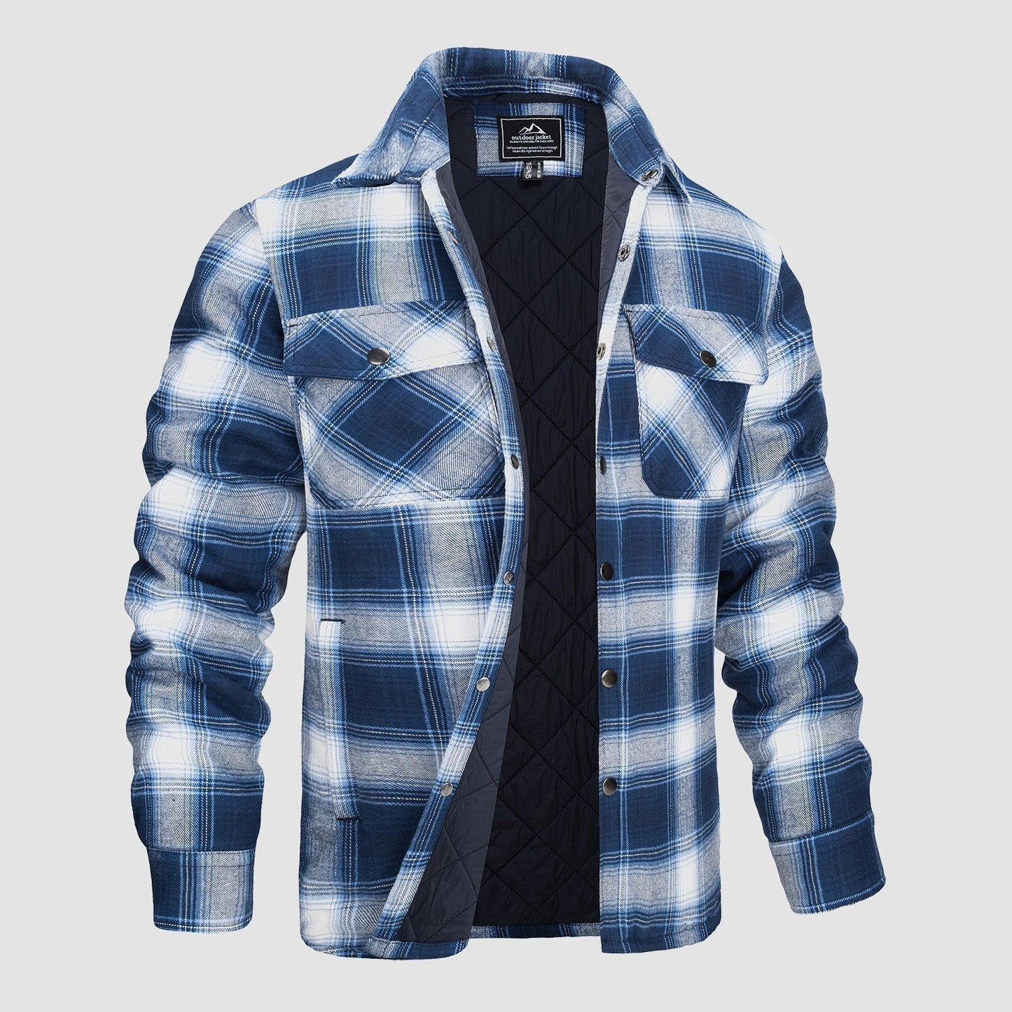 Men's Flannel Shirt Warm & Comfortable