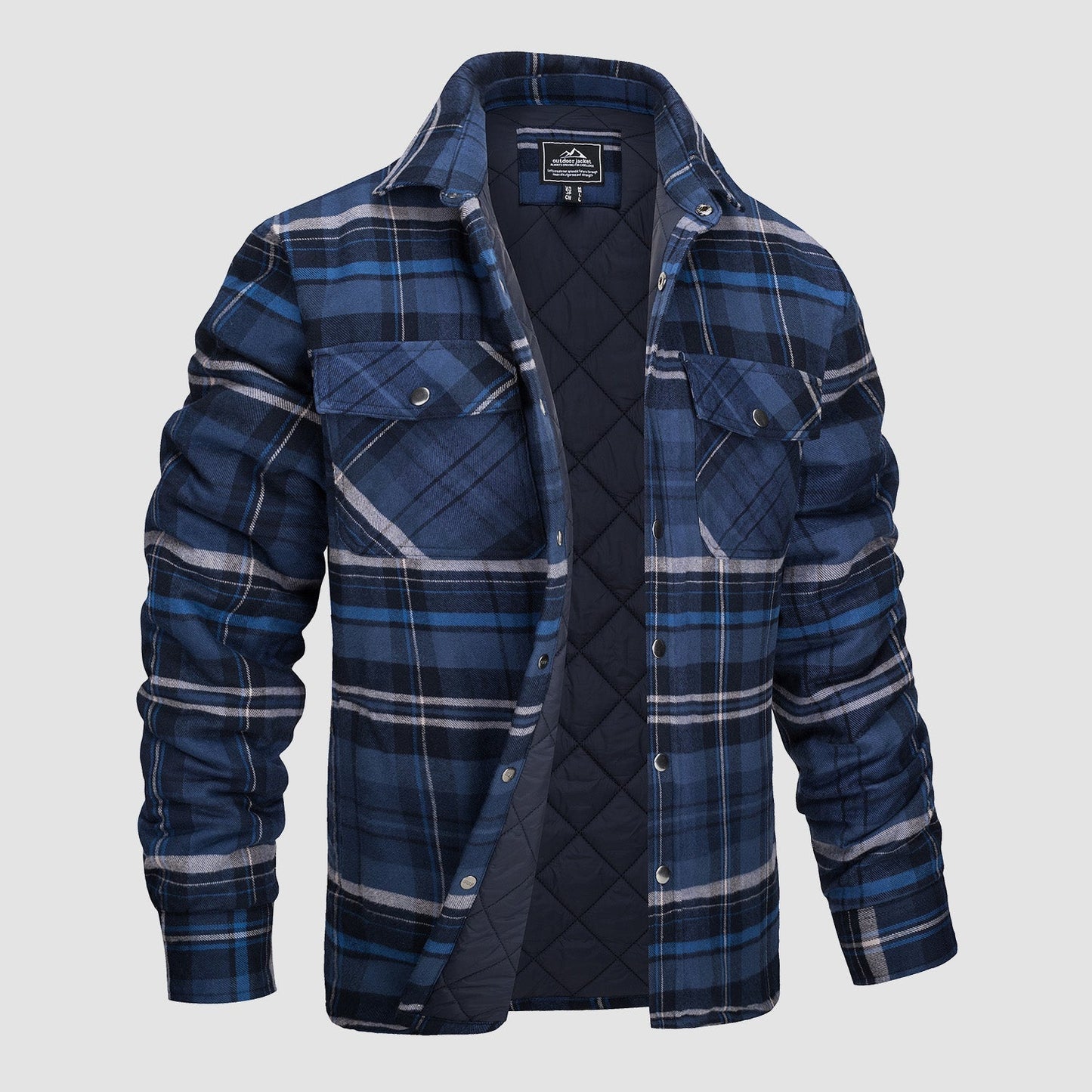 Men's Flannel Shirt Warm & Comfortable
