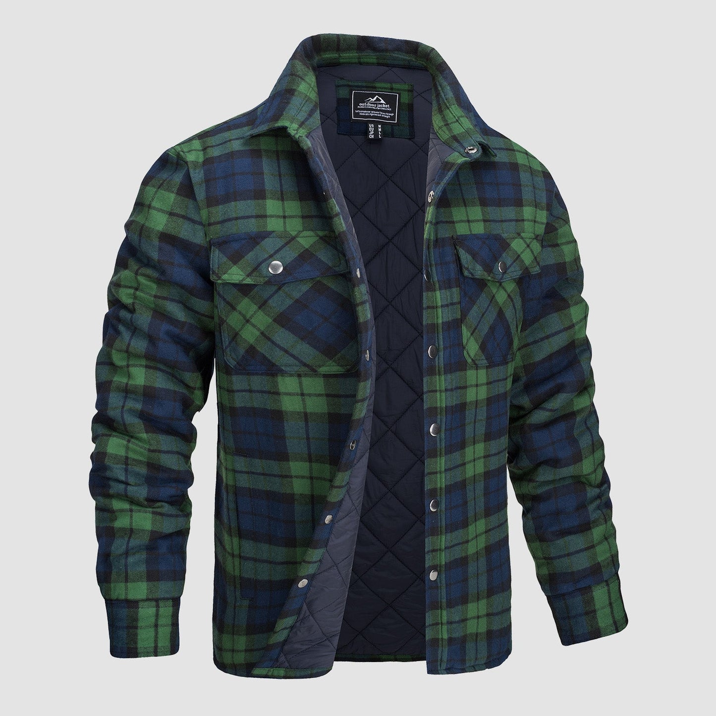 Men's Flannel Shirt Warm & Comfortable