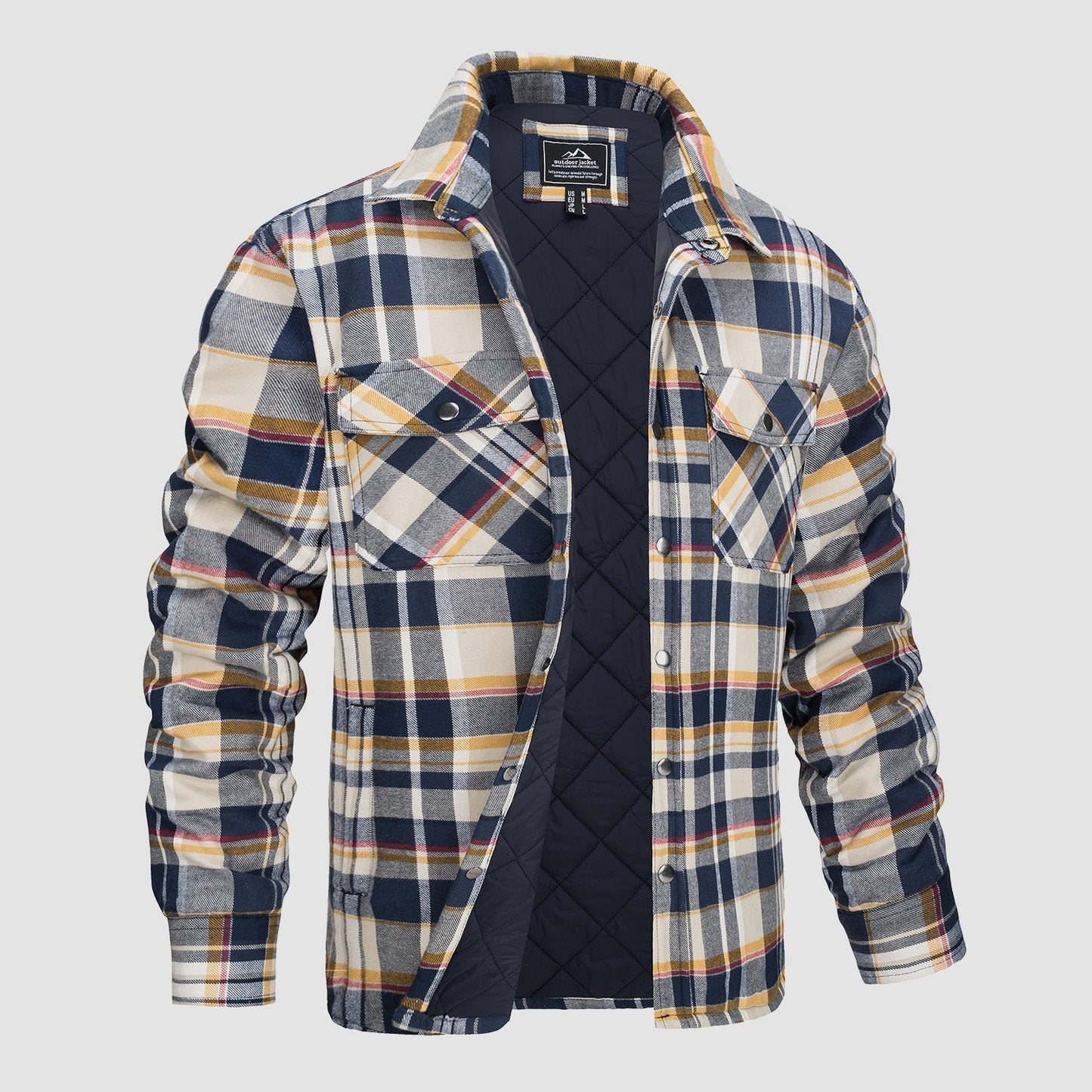 Men's Flannel Shirt Warm & Comfortable
