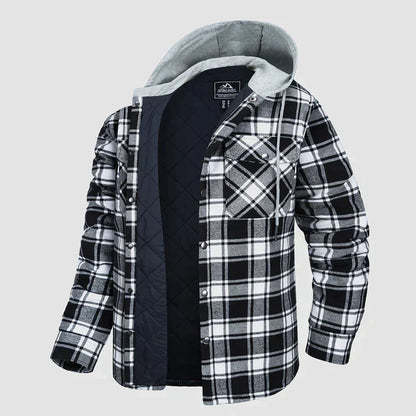 Harrison - Warm Flannel Men's Winter Jacket