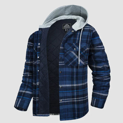 Harrison - Warm Flannel Men's Winter Jacket