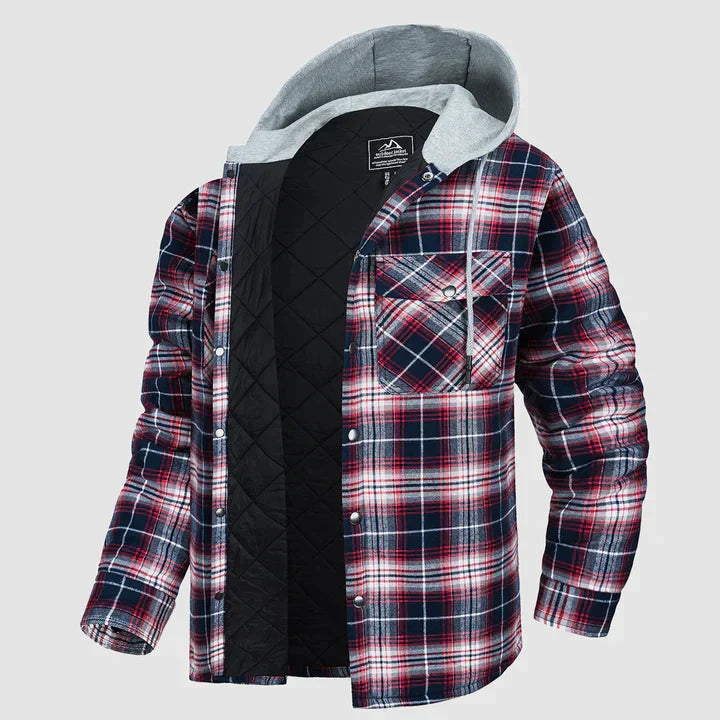 Harrison - Warm Flannel Men's Winter Jacket