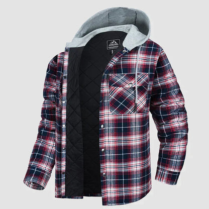 Harrison - Warm Flannel Men's Winter Jacket