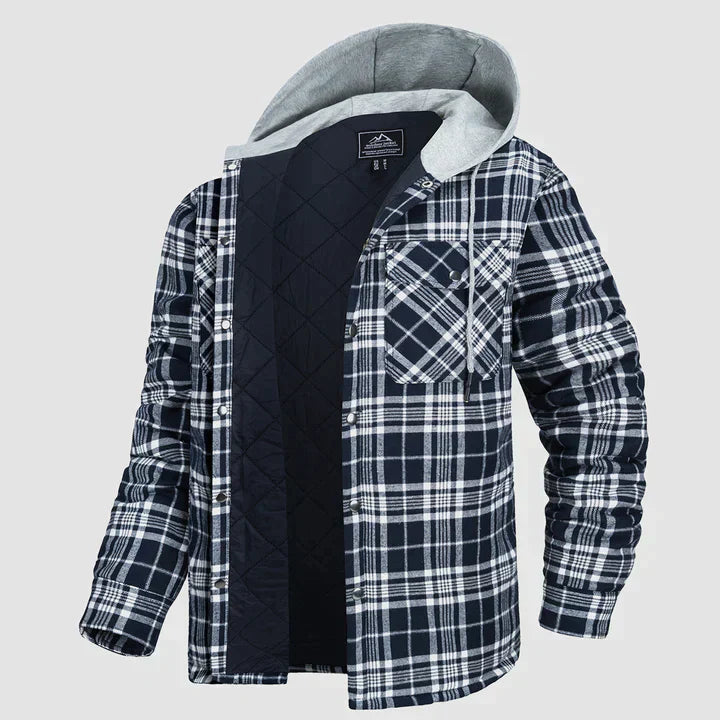 Harrison - Warm Flannel Men's Winter Jacket