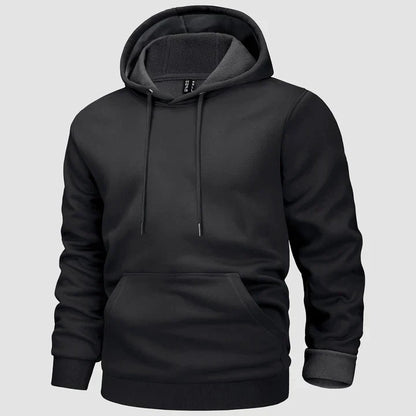 Herren Pullover Fleece Warm Kapuze