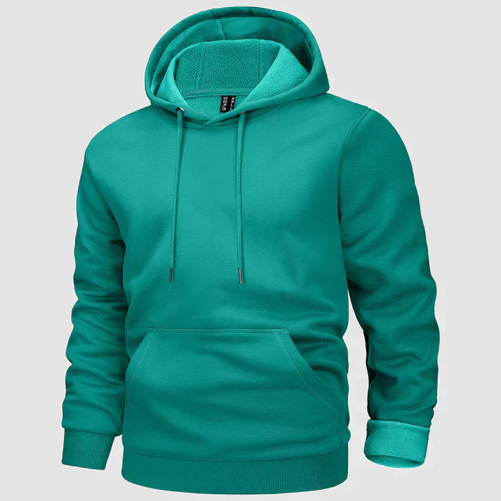 Herren Pullover Fleece Warm Kapuze