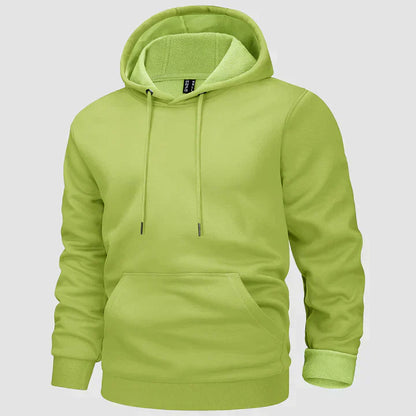 Herren Pullover Fleece Warm Kapuze