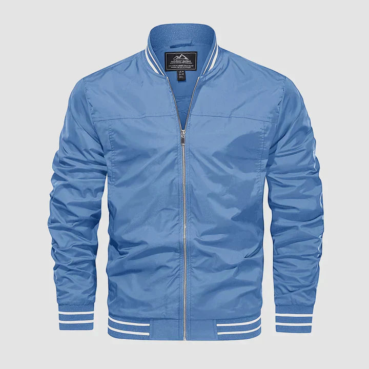 Men's Lightweight Sporty Water-Repellent Windbreaker