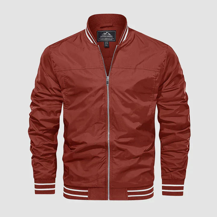 Men's Lightweight Sporty Water-Repellent Windbreaker
