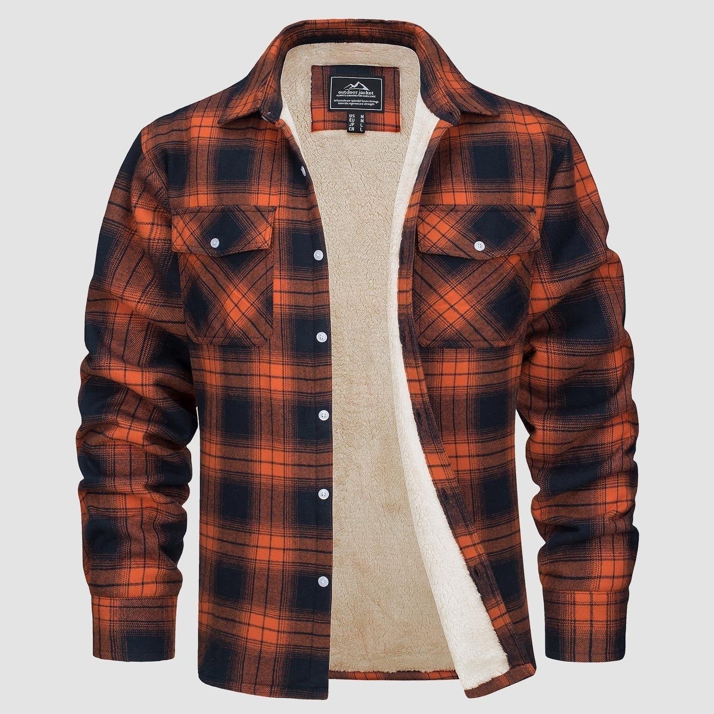 Lined Plaid Jacket Women