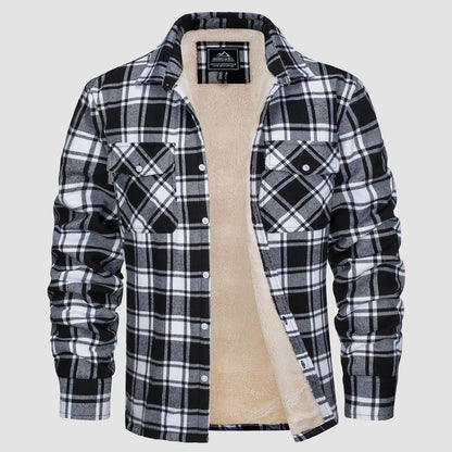 Lined Plaid Jacket Women