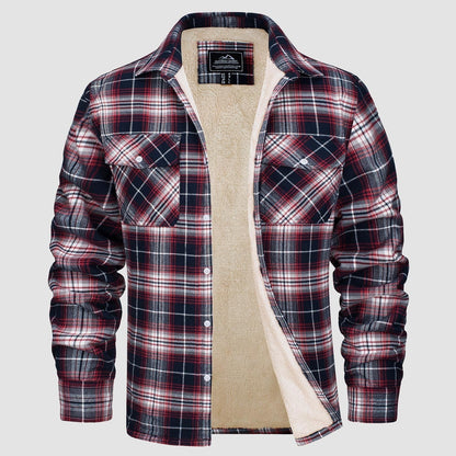 Lined Plaid Jacket Women