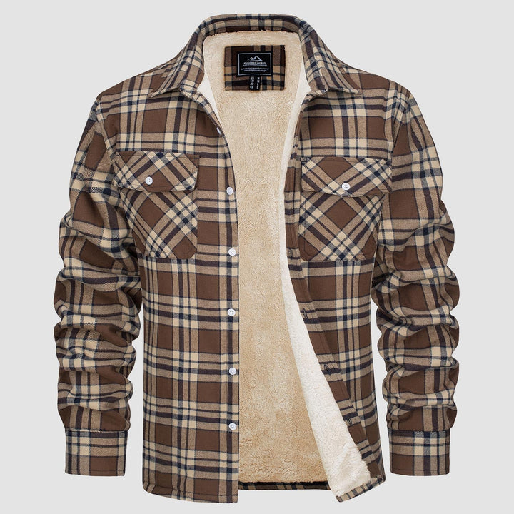Lined Plaid Jacket Women
