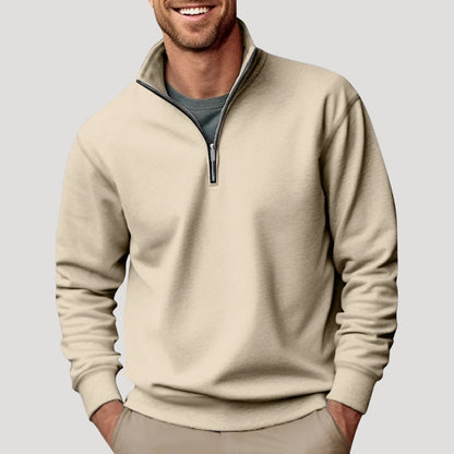Men's Classic Quarter-Zip Sweater Modern