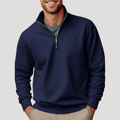 Men's Classic Quarter-Zip Sweater Modern