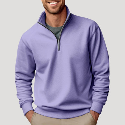 Men's Classic Quarter-Zip Sweater Modern