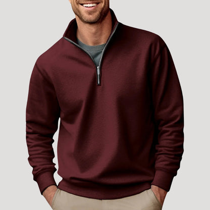 Men's Classic Quarter-Zip Sweater Modern