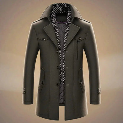 Women's Long Wool Winter Coat