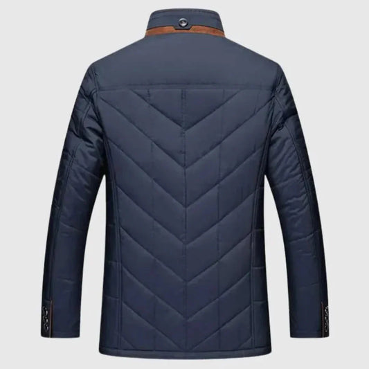 Warmes Winterkleid | Gepolsterte Steppjacke Daunenfüllung - IdealeKleiden