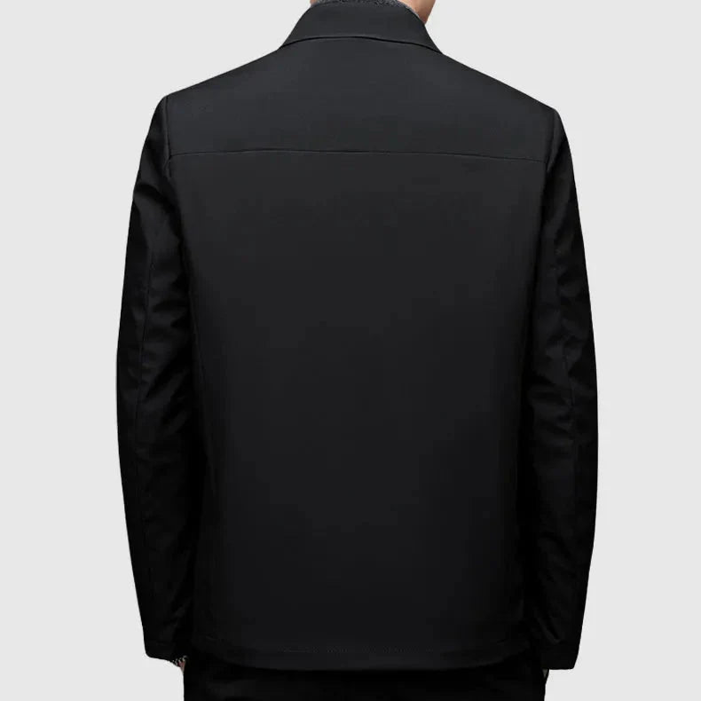 Warmes Winterkleid Daunenjacke Umlegekragen - IdealeKleiden
