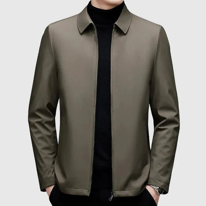 Warm Winter Dress Down Jacket Turn-Down Collar