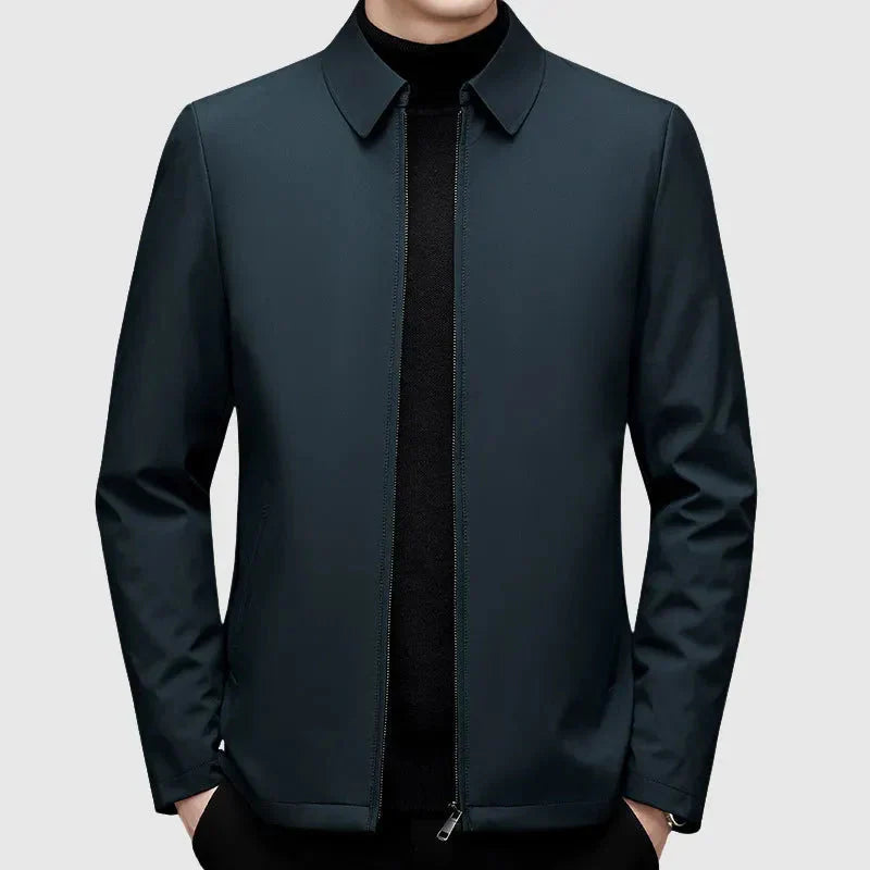 Warm Winter Dress Down Jacket Turn-Down Collar