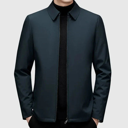 Warm Winter Dress Down Jacket Turn-Down Collar