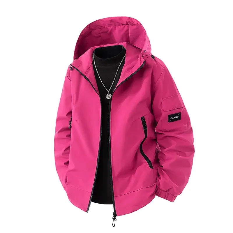 Men's Puffer Jacket Oversized Warm Ski Jacket Winter