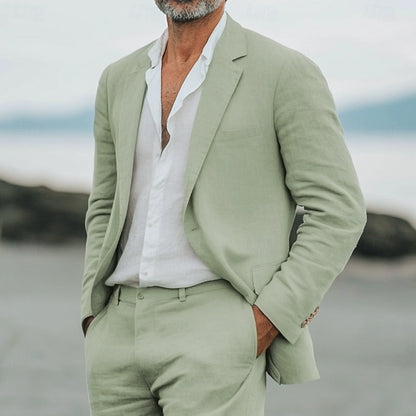Männer Frühjahr Sommer Anzug Marine Style - IdealeKleiden