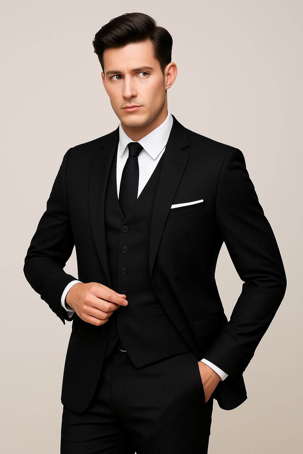 Elegant Men's Suit Spring Style