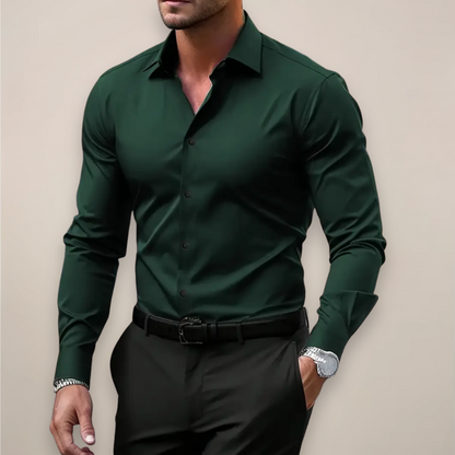 Modern Men's Slim Fit Spring Shirt