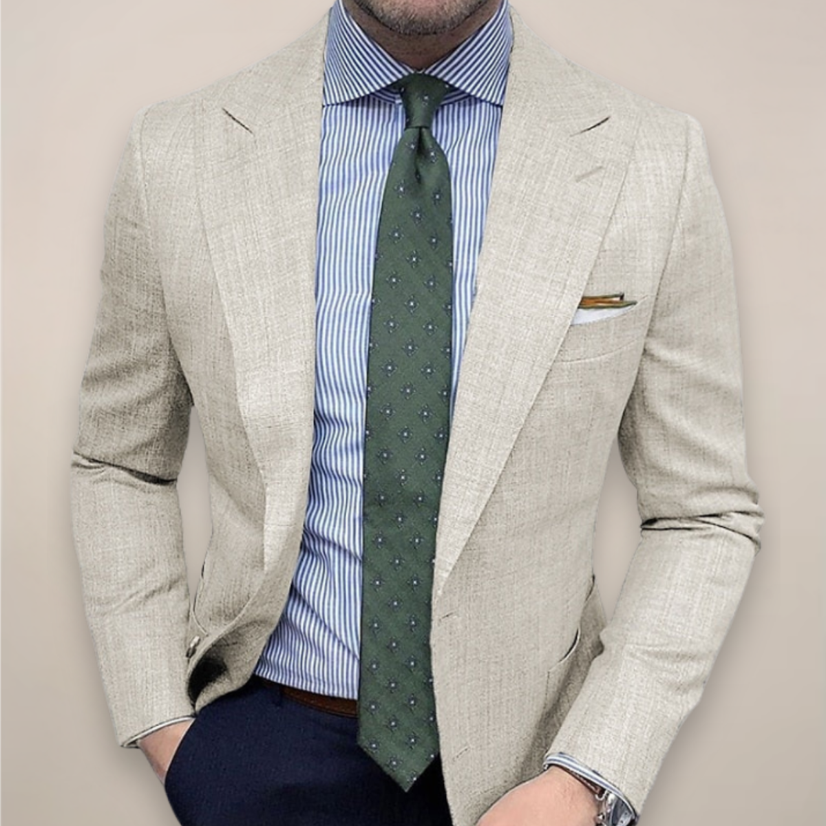 Men's Blazer Spring Elegant Tailored