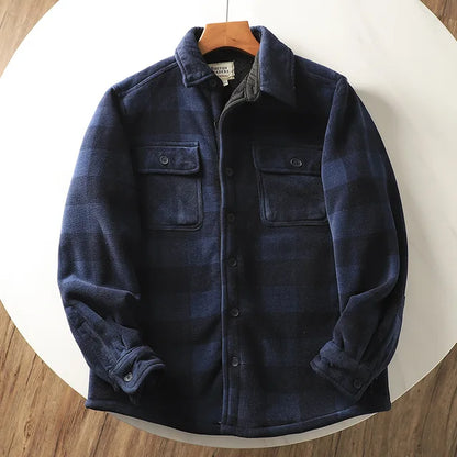 Men's Warm Insulated Fleece Jacket