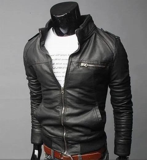 Leather jacket Fashionable Stylish