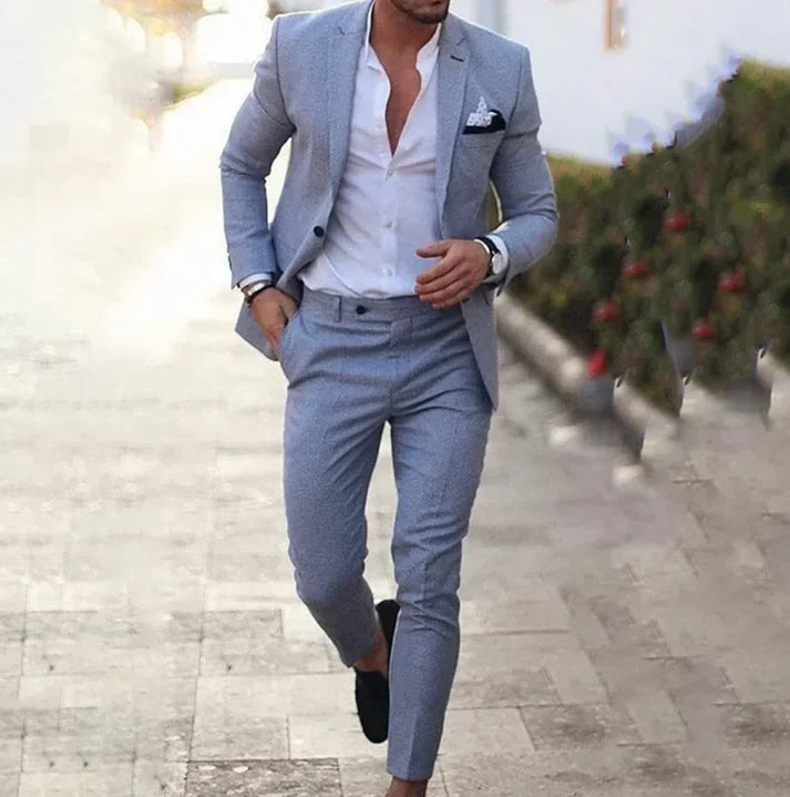 Men's Suit Jacket Trousers Classic