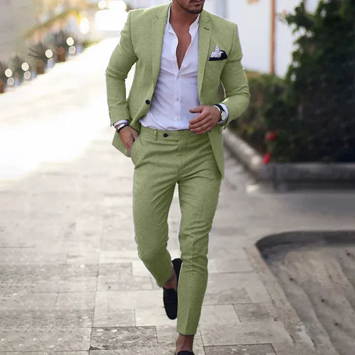 Men's Suit Jacket Trousers Classic
