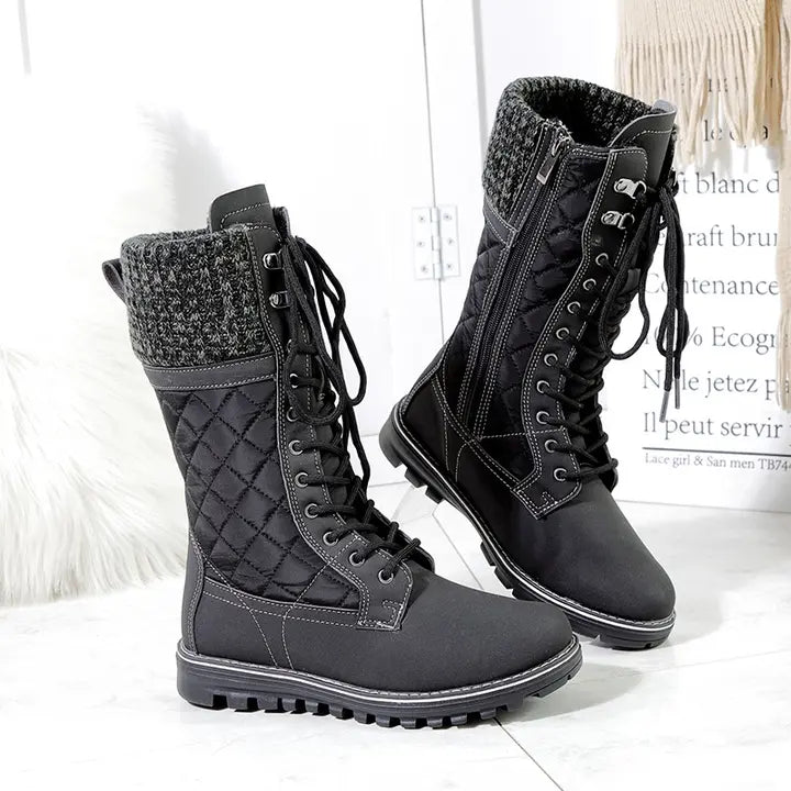 Stylish Women's Motorcycle Boots Ankle High Comfort