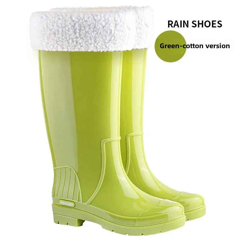 Wasserdichte Regenstiefel Frauen | Stilvolle Gummistiefel Rutschfest