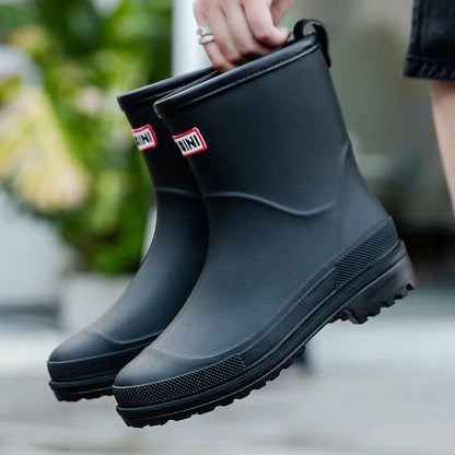 Fashionable Rain Boots for Women Waterproof Stylish