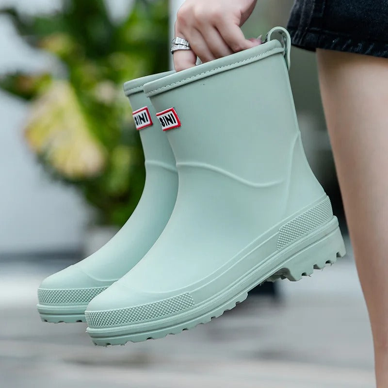 Fashionable Rain Boots for Women Waterproof Stylish