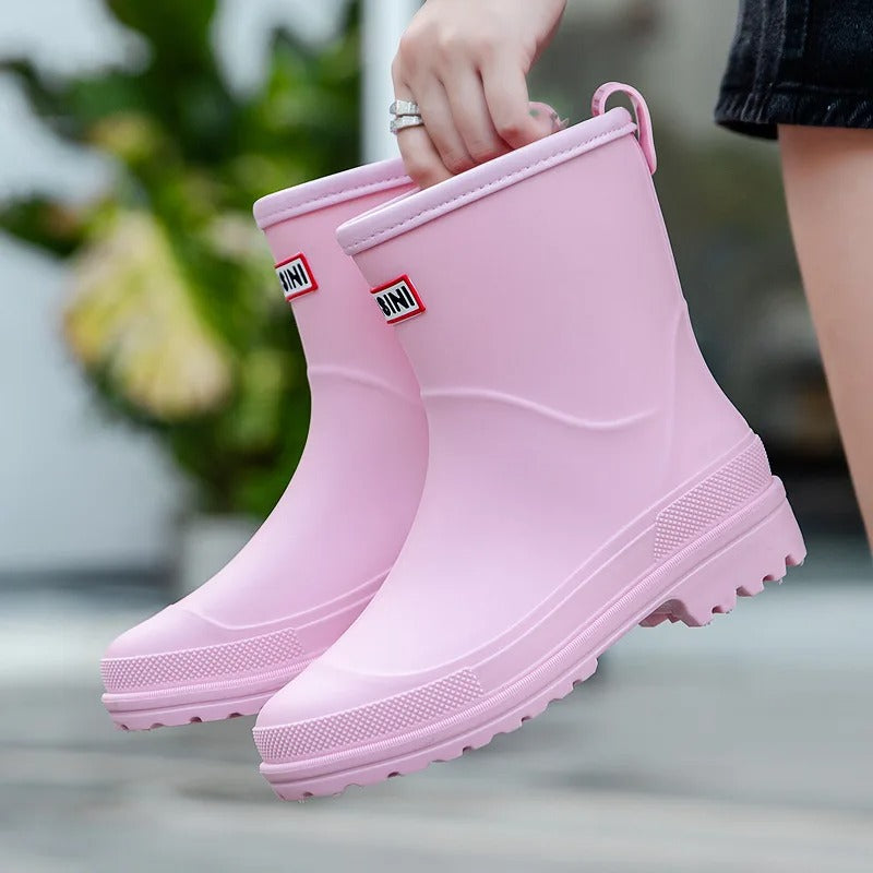 Fashionable Rain Boots for Women Waterproof Stylish