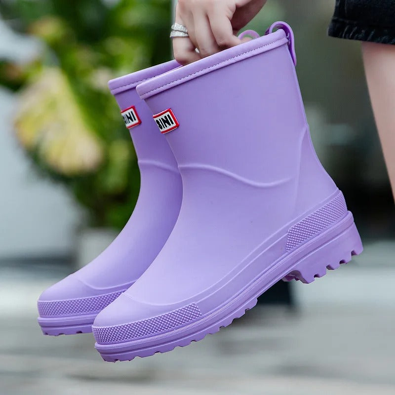 Fashionable Rain Boots for Women Waterproof Stylish