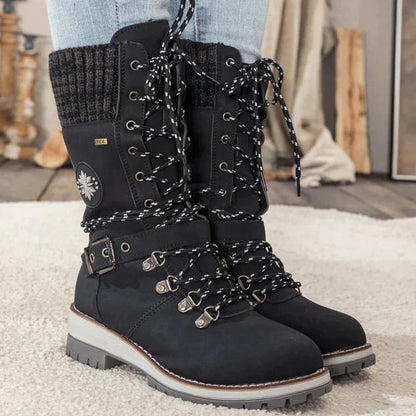 Women's Winter Boots Midi Boots Warm & Stylish